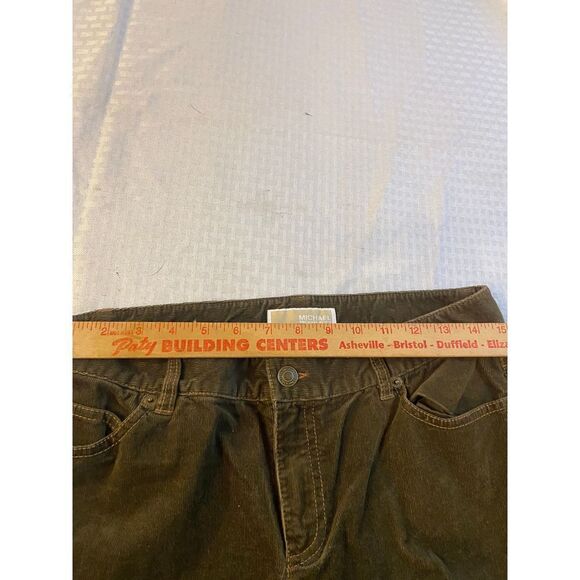 Michael Michael Kors brown corduroy pants size 2 - Picture 4 of 7